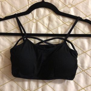 Black Sports Bra